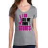 PC Ladies Fan Favorite V-Neck T-Shirt Thumbnail